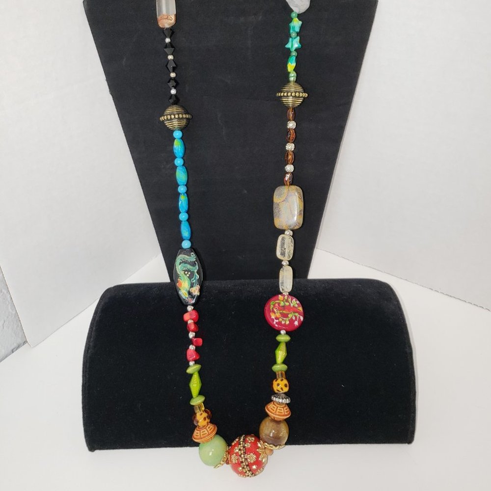 Women's Bohemian Necklace 16"L NWOT